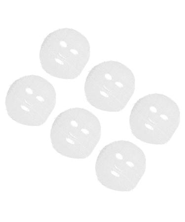 100pcs Precut Gauze Facial Mask Strong Water Absorption Disposable DIY Face Mask Sheets for Salon