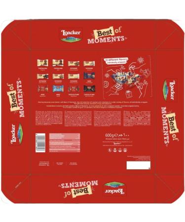 Best of Moments Collection Variety Pack of Wafers & Chocolates (65 Pieces) by Loacker - Pack of 12 Different Irresistible Flavors and Exquisite Treats | Individually Wrapped Italian Delights by Swiss+ - Buy Online on SooperMarket.com