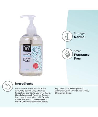 Better Life Unscented Natural Hand & Body Soap â€“ 12 oz | Eco-Friendly & Gentle Clean - Buy Online on SooperMarket.com