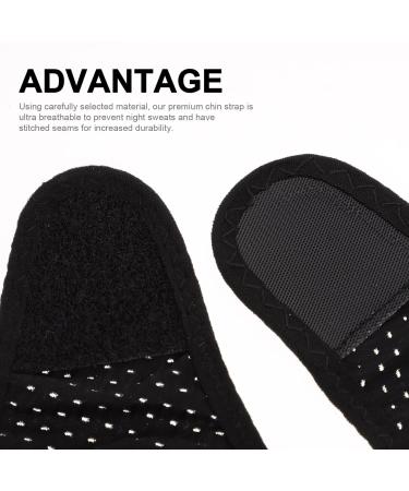 Adjustable Anti-Snoring Chin Strap for Men and Women - Stop Snoring and Improve Sleep Quality - Breathable and Adjustable Design - Black - Buy Online on SooperMarket.com