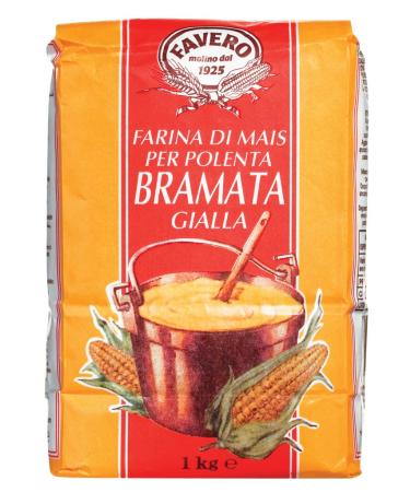 Favero polenta coarsely ground / corn semolina 1 kg.
