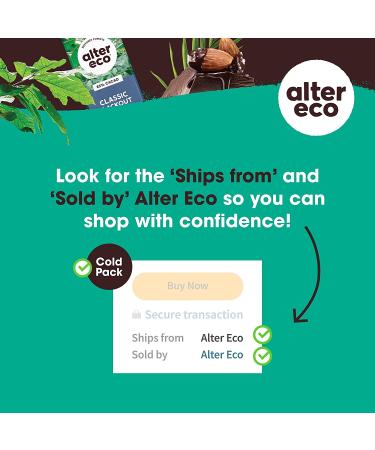 Alter Eco Organic Dark Chocolate Hazelnut Butter Bombs - 3.8 oz (108g) | Indulgent & Healthy Snack - Buy Online on SooperMarket.com