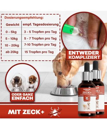 Helloanimal Anti-Tick Liquid for Dogs & Cats | Instant Protection | Natural Supplementary Feed - Buy Online on SooperMarket.com