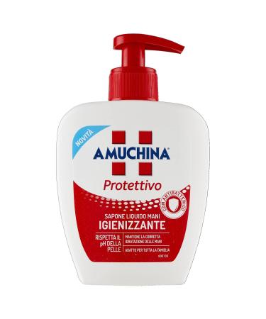 Buy Amuchina Protection Soap 250ml - Effective Antimicrobial Cleanser for Global Shipping - Buy Online on SooperMarket.com