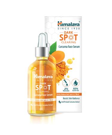 Himalaya Dark Spot Clearing Curcuma Face Serum Visibly Reduces Dark Spots in 1 Week 30ml