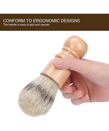 Premium Men's Shaving Brush - Foisy Bristle Portable Beard & Facial Cleaning Brush for Home & Salon Use - Buy Online on SooperMarket.com