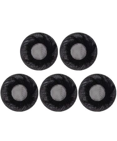 Uonlytech Womens Hair Accessories 5pcs Ballet Dance Hairnet  Black Reusable Bun Hair Nets Invisible Hair Nets Elastic Hair Bun Cover Hair Accessories for Women and Girls Womens Matching Sets