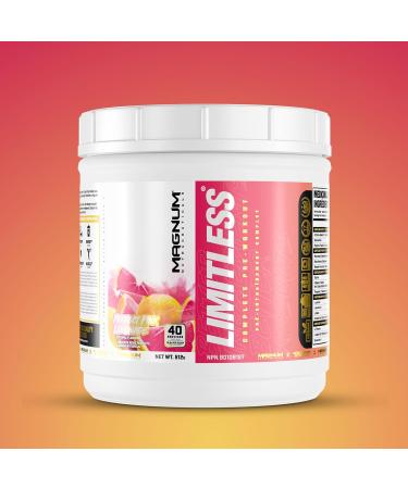 LIMITLESS Magnum 504g - Muscle Workout Powder Sport Pre Workout for Men and Women May Assist & Support Increase Energy Focus and Endurance - Pink Lemonade - Buy Online on SooperMarket.com
