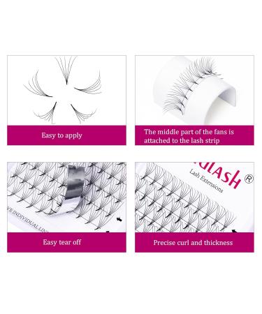 5D Volume Eyelash Extensions | C Curl 0.07mm 12mm | Premium Artificial Lashes for Long-lasting Volume - Buy Online on SooperMarket.com