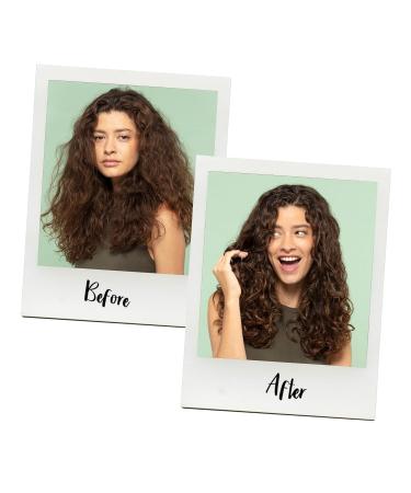 CURLSMITH Frizz Control Cleanser - Vegan Hydrating Shampoo for All Curl Types 355ml - Long Lasting Frizz Control - Buy Online on SooperMarket.com