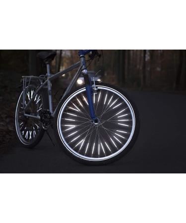 SECUREFLECT 72-Piece Bicycle Spoke Reflectors | 3M Scotchlite Reflective Material | ORIGINAL StVZO Approved - Buy Online on SooperMarket.com