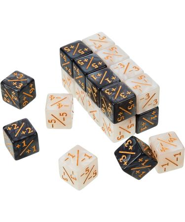 48-Piece Dice Counters Loyalty Tokens Set for MTG & CCG Card Games - Buy Online on SooperMarket.com