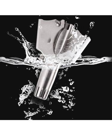 TEMKIN Nose Hair Trimmer for Men - Stainless Steel Manual Shaver | Washable Ear & Nose Hair Trimmer - Buy Online on SooperMarket.com