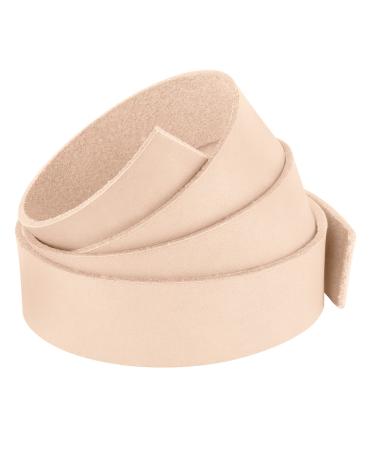 ELW Leather Blank Belt - 9-10 oz (3.4-4mm) Thickness - Size 1-1/2"x72" (3.81x182cm) Cowhide Vegetable Tanned - Full Grain Strip, Strap - Ideal for DIY Belts - for Tooling, Crafting & Stamping 9-10 Oz. (3.4-4mm) 1-1/2"x72"