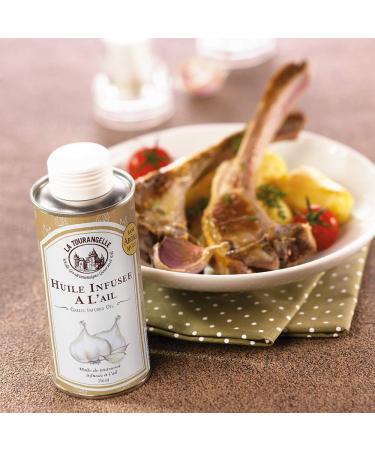 Buy La Tourlandelle Garlic Oil - Intense Fresh Garlic Flavor for Meat Purees & Marinades - 250ml 3-Pack | International Shipping - Buy Online on SooperMarket.com