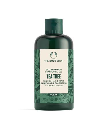 The Body Shop Tea Tree Purifying & Balancing Shampoo for Oily Hair & Scalp  Vegan  8.4 Fl Oz Shampoo 8.4 Fl Oz (Pack of 1)