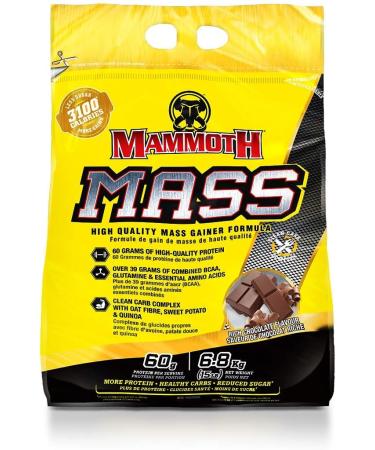 MAMMOTH MASS: Weight Gainer High Calorie Protein Powder Workout Smoothie Shake Meal Replacement & Creatine 300gm SUPPLEMENT + SUPPLEMENT 15331 6.8 kg (Pack of 1) - Buy Online on SooperMarket.com