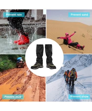 NATUCE Outdoor Gabuten Gaiters | Waterproof Breathable Bone Protection for Hiking Climbing & Trekking - Buy Online on SooperMarket.com