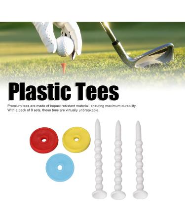 Adjustable Driver-T Pieces 9-Pack | Unbreakable Low-Friction Multi-Colored Plastic | Enhanced Stability & Durability for International Shipping - Buy Online on SooperMarket.com