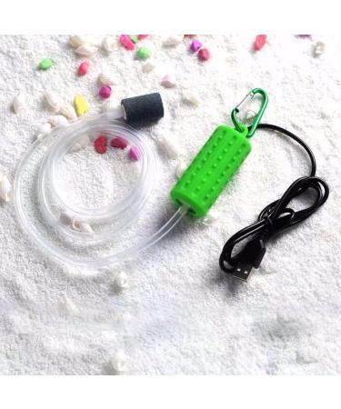 Buy Mini USB Aquarium Air Pump - Quiet Energy-Saving Oxygen Bubbler with Air Stone & Silicone Hose for International Shipping - Buy Online on SooperMarket.com