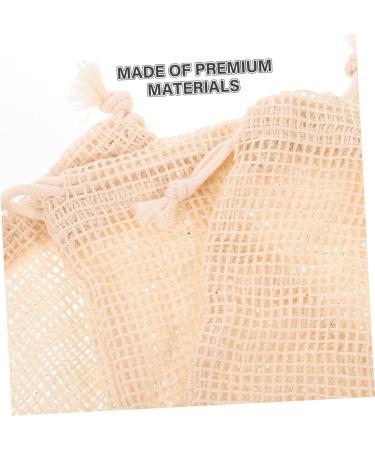 Baluue 24 Pcs Soap Storage Bag Vibrant Pouches Cotton Soap Bags Foam Soap Mesh Soap Bag Cotton Linen - Buy Online on SooperMarket.com