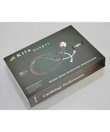 Buy Specialist Stethoscope - Professional Single Head Cardiology & Diagnostic Stethoscope for Doctors & Nurses - K970 Orange with Accessories - Fast International Shipping - Buy Online on SooperMarket.com