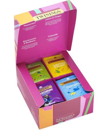 Twinings Infusions Selection Variety Gift Set - 40 Herbal Infusion Tea Bags - Buy Online on SooperMarket.com