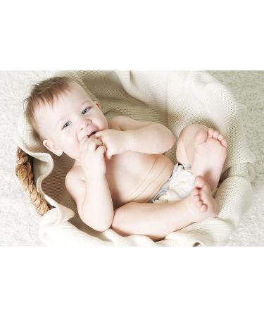 JM Baby Diaper Inserts - 100% Biodegradable Bamboo Cloth Diaper Insert Fragrance & Chlorine Free 2-Pack (100 Sheets) - Buy Online on SooperMarket.com