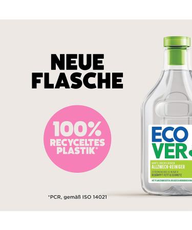 Ecover All-Purpose Cleaner Lemon Grass & Ginger Plant-Based Biodegradable Ingredients 1L (1-Pack) - Eco-Friendly Cleaning Solution - Buy Online on SooperMarket.com