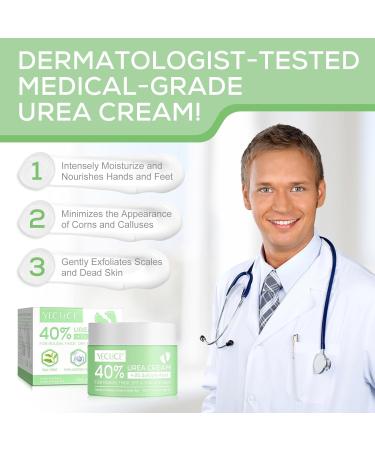Urea Cream 40% with 2% Salicylic Acid - Foot Repair Lotion for Deep Moisturization & Exfoliation 5.29 Oz - Buy Online on SooperMarket.com