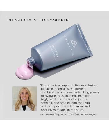 COSMEDIX Emulsion Intense Hydrating Face Moisturizer - Daily Skin Care for Dry Skin Redness Relief Shea Butter & Jojoba Oil Vitamin E & A - International Shipping Available - Buy Online on SooperMarket.com