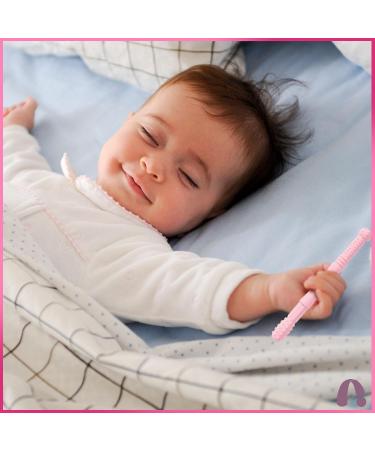 Buy BPA-Free Silicone Teething Tubes | 3-Piece Teething Aid & Ring Set | US-CPC Approved Grasping Toy for Babies - Buy Online on SooperMarket.com