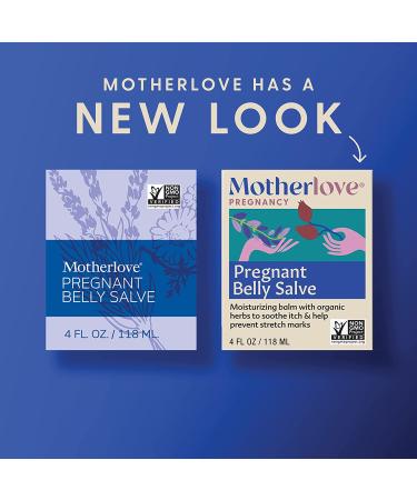 Motherlove Pregnant Belly Salve 4 fl oz - Natural Relief for Stretch Marks & Skin Care - Buy Online on SooperMarket.com