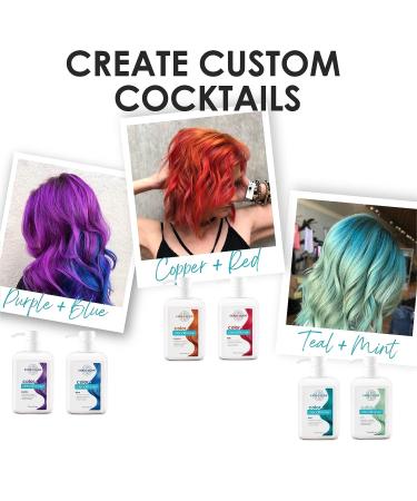 Keracolor Clenditioner Hair Dye - Teal Semi Permanent Color Depositing Conditioner (12 Fl Oz) - Buy Online on SooperMarket.com