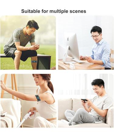 TENS Neck & Full-Body Massage Pad | Reusable Portable Massager | 10 Gears Microstrom for Fatigue Relief & Spinal Comfort - Buy Online on SooperMarket.com