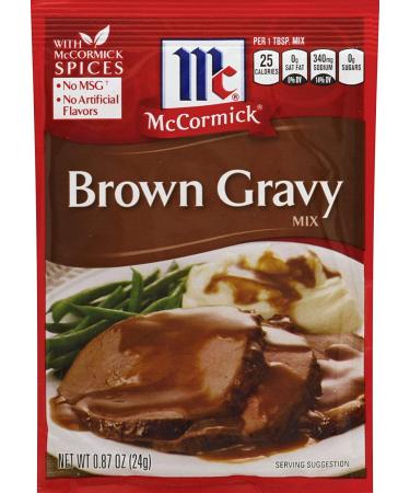 Mccormick Brown Gravy Mix, 0.87 Ounce (Pack of 3)