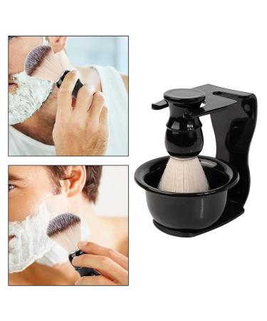 Colcolo 3x Razor Brush Set - Professional Beard & Facial Cleaning Brushes with Stand for Salon & Shaving Care - Buy Online on SooperMarket.com