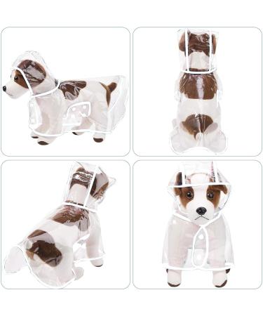 Buy Petcute XXL Waterproof Dog Raincoat - Transparent Breathable Hooded Rain Coat for Medium & Large Dogs - Buy Online on SooperMarket.com