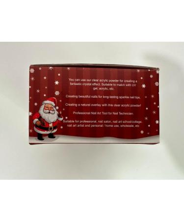 EBANKU Christmas Acrylic Powder Set - 6 Color Professional Nail Extension Kit for Long-Lasting Nail Art - No Lamp Needed | Perfect for Christmas Party - Buy Online on SooperMarket.com