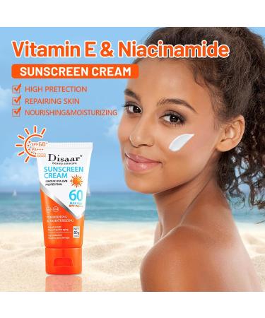 Sunscreen SPF 50 Face - Hyaluronic Acid Sunscreen SPF50+ PA++++ Daily Moisturizing Sunscreen With No White Cast - Buy Online on SooperMarket.com