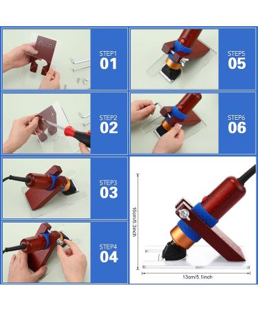 Carpet Trimmer Tufting Clippers Speed Adjustable Carpet Carving Clippers Low Noise Rug Tufting Trimmer Carpet Carving Clippers Rug Making Tool for Tufting Carpet Rug Clean  200W (Dark Brown) - Buy Online on SooperMarket.com