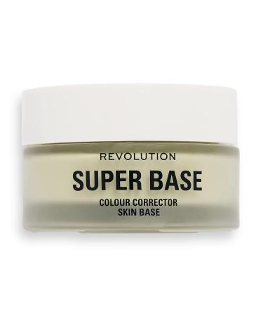 Revolution Beauty Superbase Colour Correcting Green Primer Even Out Skin Tone Multi-Use Makeup Bas Green 25 g (Pack of 1)