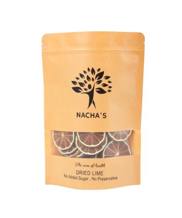 Dried Lime Slices 100g for Cocktail Garnish | Baking | Decoration | No added sugar | No Additives 100% Natural Dried Fruit