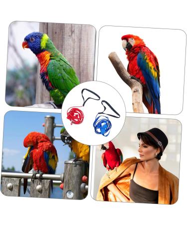 Hohopeti 2pcs Parrot Flying Rope African Grey Leash Pet Harness Flight Leashes Nylon Adjustable Bird Leash Pet Parrot Harness Bird Harness Leash Adjustable Bird Flying Harness S Assorted Color - Buy Online on SooperMarket.com