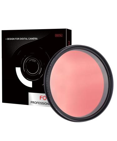 Fotga 67mm Six-in-One Adjustable Infrared IR Pass X-Ray Lens Filter 530nm to 650nm 680nm 720nm 750nm