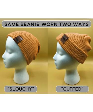 RED CUB Toddler Baby Beanie | Unisex Acrylic Knit Winter Hat | Mustard Yellow 12-36 Months - Buy Online on SooperMarket.com
