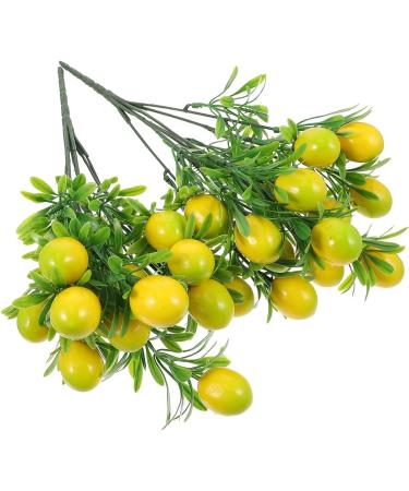 HOMSFOU 4 Pcs Artifical Flower Arrangements Strawberry Home Decor Strawberry Decorations for Home Ramo De Flores Artificiales Home Decoration Artificial Branches Household Vase Plastic - Buy Online on SooperMarket.com