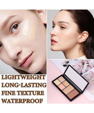 Buy 6 Color Correcting Concealer Contour Palette - Multi-Colored Makeup Kit with Brush for Flawless Contouring & Highlighting - Ships Worldwide - Buy Online on SooperMarket.com