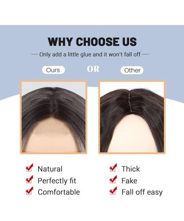 Long Wavy Wig Ombre Platinum Blonde Wigs for Women 24 Inch Middle Part Curly Synthetic Hair Natural Looking Heat Resistant Fiber for Daily Party Use (Ombre Platinum Blonde) - Buy Online on SooperMarket.com
