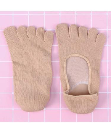 NO-Show Gel Socks for Dry Feet | Moisturizing Spa Socks & 5-Finger Invisible Design - Buy Online on SooperMarket.com
